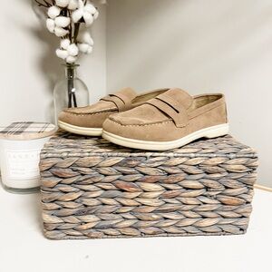 SHEIN Taupe Faux Suede Classic Loafers Size 7.5